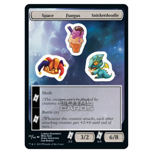 Magic The Gathering - Unfinity - Space Fungus Snickerdoodle - Sticker 29/48