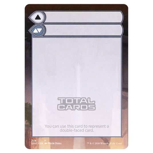 Magic The Gathering - Zendikar Rising - Substitute Cards - Double-Faced Substitute Card - 2/9