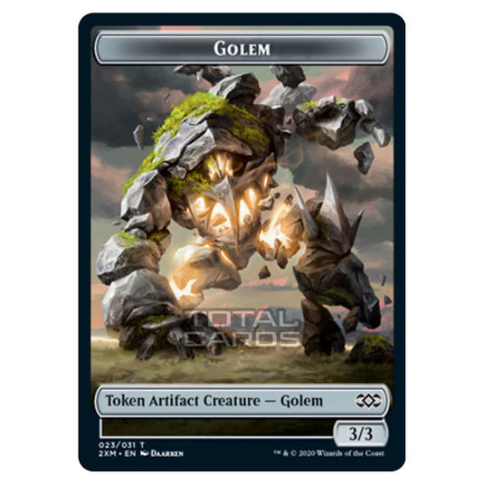 Magic The Gathering - Double Masters - Golem - 23/031 - Token
