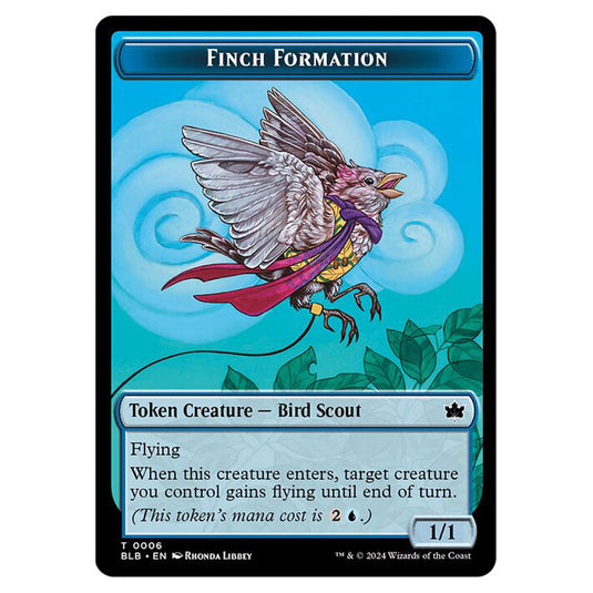 Magic The Gathering - Bloomburrow Tokens - Finch Formation - 0006