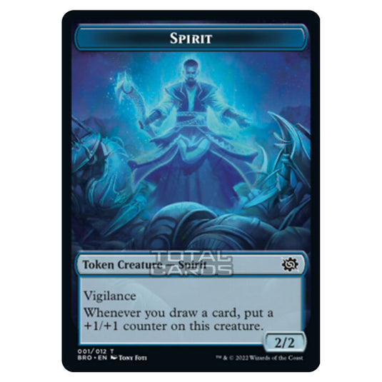 Magic The Gathering - The Brothers War - Tokens - Spirit - 001/12