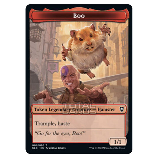 Magic The Gathering - Commander Legends - Battle for Baldur's Gate - Token - Boo - 009/020