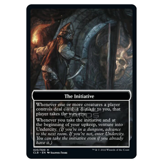 Magic The Gathering - Commander Legends - Battle for Baldur's Gate - Token - The Initiative / Undercity - 020/020