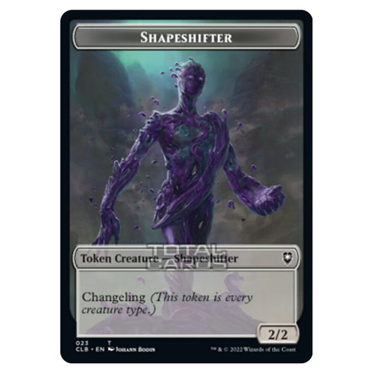 Magic The Gathering - Commander Legends - Battle for Baldur's Gate - Token - Shapeshifter - 023/020