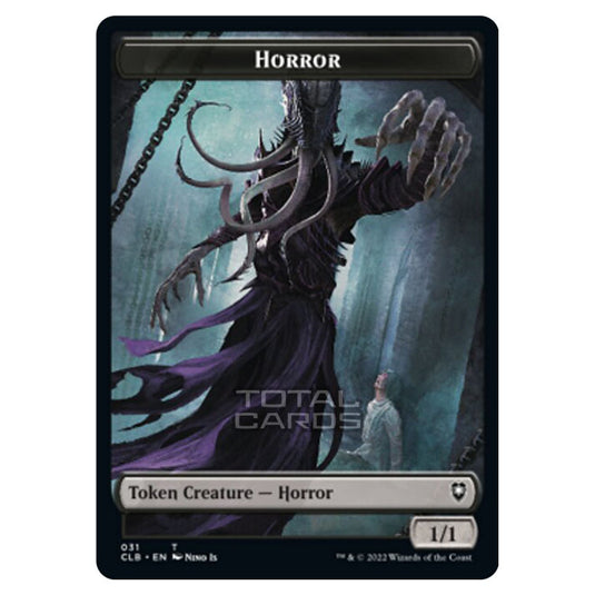 Magic The Gathering - Commander Legends - Battle for Baldur's Gate - Token - Horror - 031/020