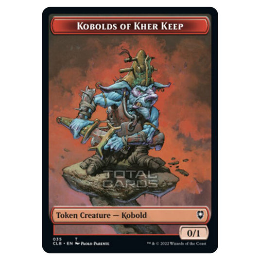 Magic The Gathering - Commander Legends - Battle for Baldur's Gate - Token - Kobolds of Kher Keep - 035/020