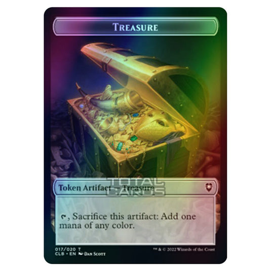 Magic The Gathering - Commander Legends - Battle for Baldur's Gate - Token - Treasure - 017/020 (Foil)