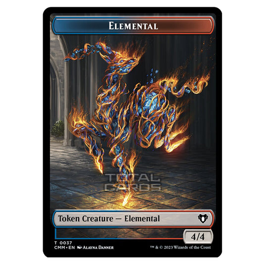 Magic The Gathering - Commander Masters Tokens - Elemental - 0037
