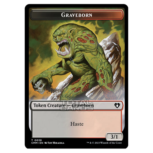 Magic The Gathering - Commander Masters Tokens - Graveborn - 0038