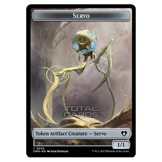 Magic The Gathering - Commander Masters Tokens - Servo - 0045
