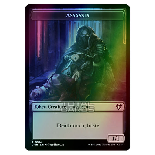 Magic The Gathering - Commander Masters Tokens - Assassin - 0014 (Foil)