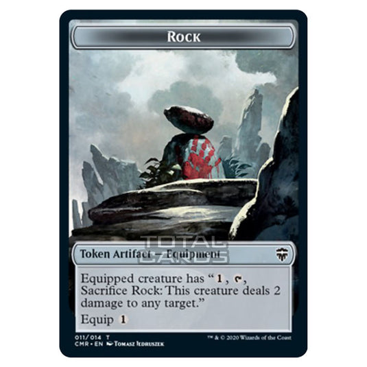 Magic The Gathering - Commander Legends - Tokens - Rock - 11/14