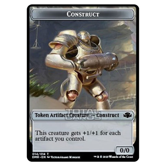 Magic The Gathering - Dominaria Remastered - Tokens - Construct - 014/14