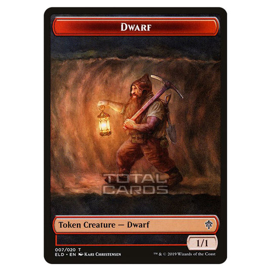 Magic The Gathering - Throne of Eldraine - Tokens - Dwarf - 7/20