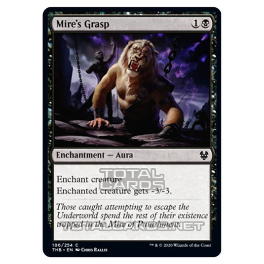 Magic The Gathering - Theros Beyond Death - Mire's Grasp - 106/254