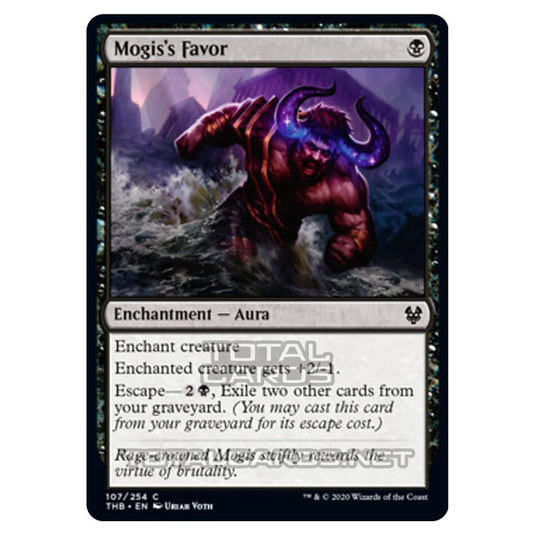 Magic The Gathering - Theros Beyond Death - Mogis's Favor - 107/254