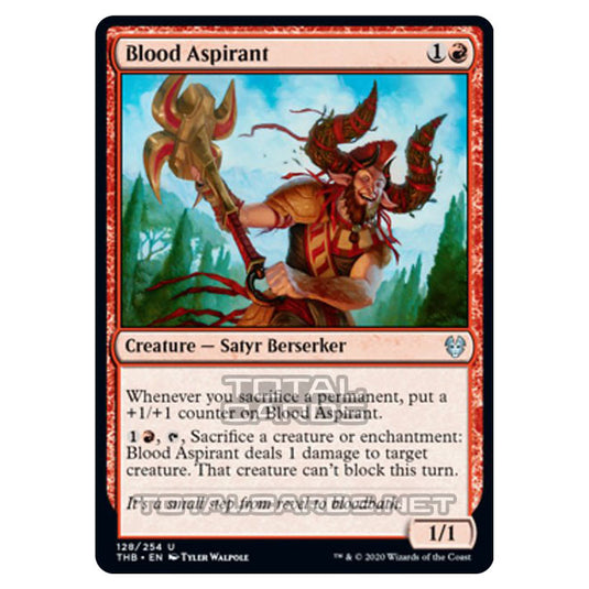 Magic The Gathering - Theros Beyond Death - Blood Aspirant - 128/254