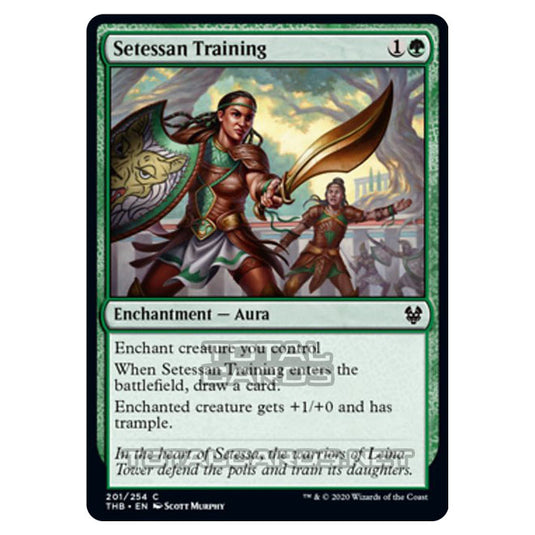 Magic The Gathering - Theros Beyond Death - Setessan Training - 201/254