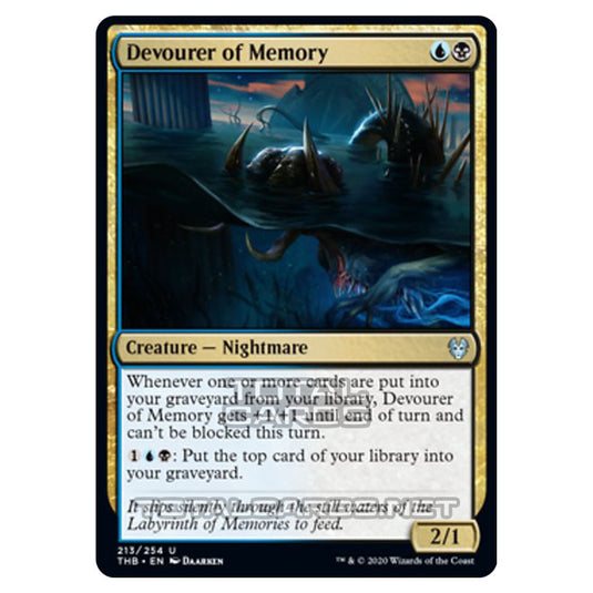 Magic The Gathering - Theros Beyond Death - Devourer of Memory - 213/254
