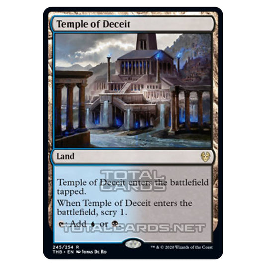 Magic The Gathering - Theros Beyond Death - Temple of Deceit - 245/254