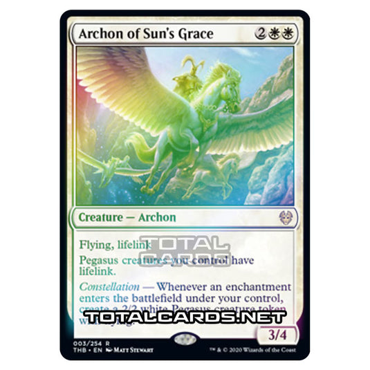 Magic The Gathering - Theros Beyond Death - Archon of Sun's Grace - 3/254 (Foil)