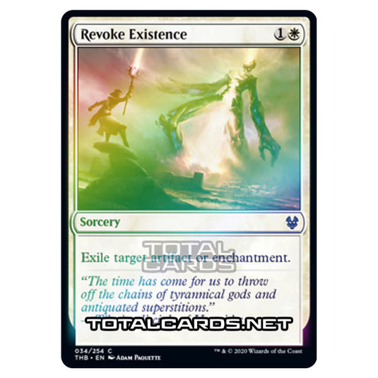 Magic The Gathering - Theros Beyond Death - Revoke Existence - 34/254 (Foil)