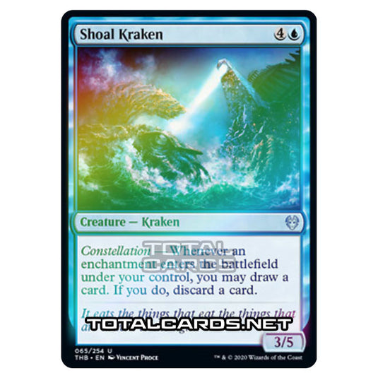 Magic The Gathering - Theros Beyond Death - Shoal Kraken - 65/254 (Foil)