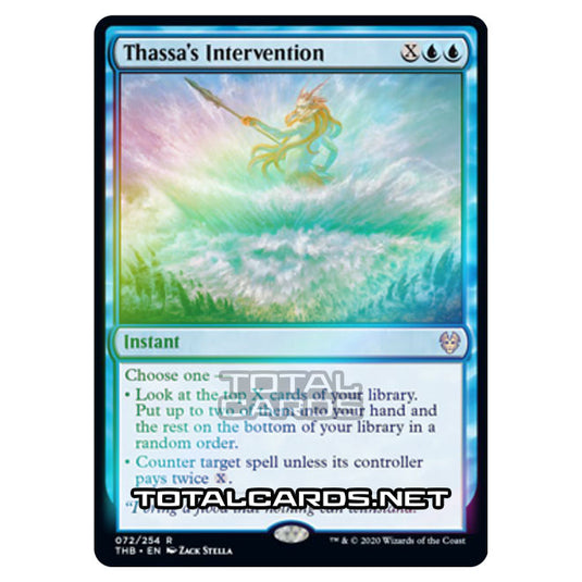 Magic The Gathering - Theros Beyond Death - Thassa's Intervention - 72/254 (Foil)