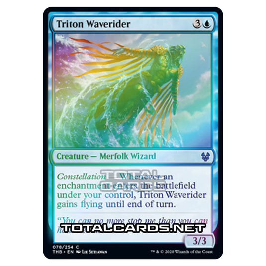 Magic The Gathering - Theros Beyond Death - Triton Waverider - 78/254 (Foil)