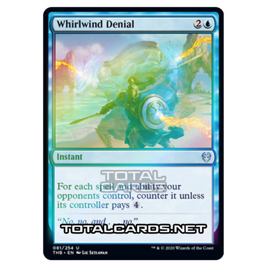 Magic The Gathering - Theros Beyond Death - Whirlwind Denial - 81/254 (Foil)