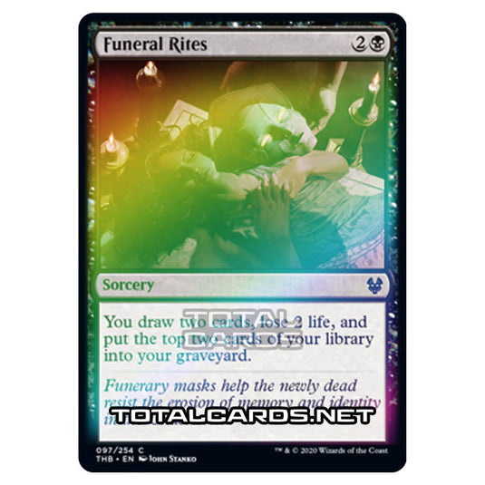 Magic The Gathering - Theros Beyond Death - Funeral Rites - 97/254 (Foil)