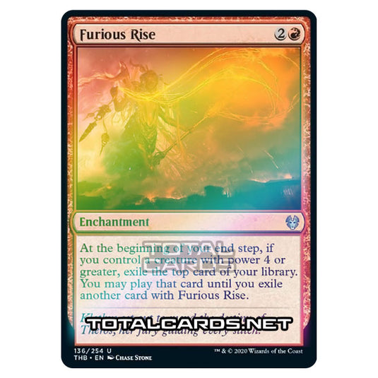 Magic The Gathering - Theros Beyond Death - Furious Rise - 136/254 (Foil)
