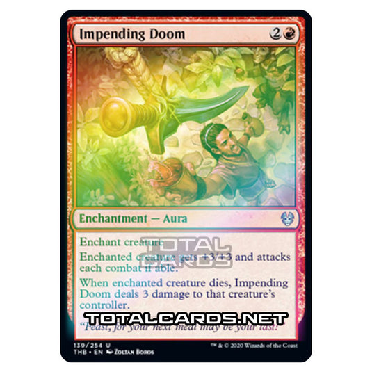 Magic The Gathering - Theros Beyond Death - Impending Doom - 139/254 (Foil)