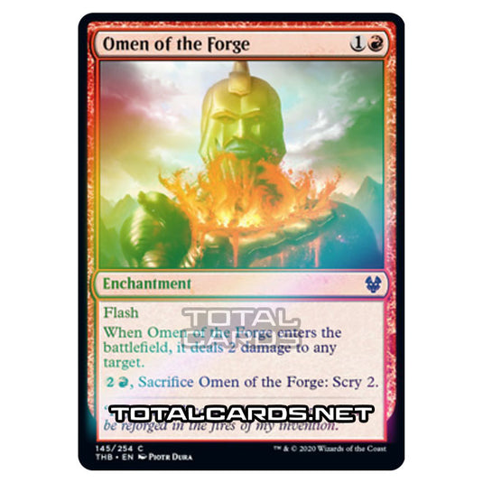 Magic The Gathering - Theros Beyond Death - Omen of the Forge - 145/254 (Foil)