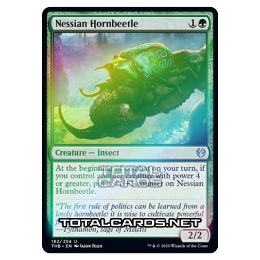 Magic The Gathering - Theros Beyond Death - Nessian Hornbeetle - 182/254 (Foil)