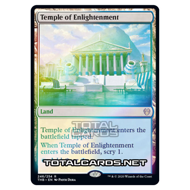 Magic The Gathering - Theros Beyond Death - Temple of Enlightenment - Magic The Gathering - Theros Beyond Death - Temple of Enlightenment -