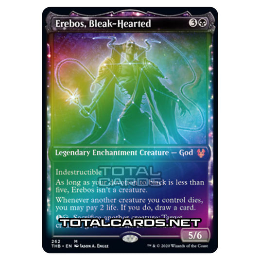 Magic The Gathering - Theros Beyond Death - Erebos, Bleak-Hearted - 262/254 (Foil)