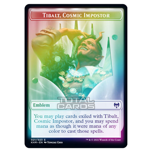Magic The Gathering - Kaldheim - Tokens - Tibalt, Cosmic Impostor Emblem - 21/23 (Foil)