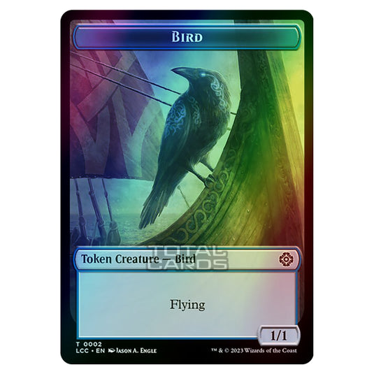 Magic The Gathering - The Lost Caverns of Ixalan - Commander Tokens - Bird - 0002 (Foil)
