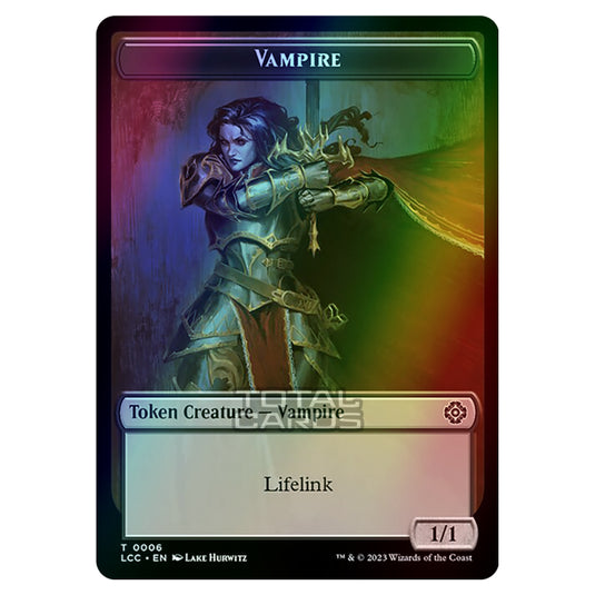 Magic The Gathering - The Lost Caverns of Ixalan - Commander Tokens - Vampire - 0006 (Foil)
