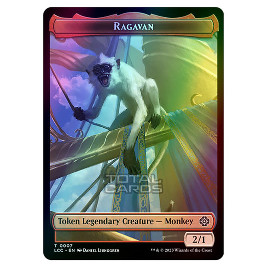 Magic The Gathering - The Lost Caverns of Ixalan - Commander Tokens - Ragavan - 0007 (Foil)