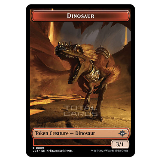 Magic The Gathering - The Lost Caverns of Ixalan - Tokens - Dinosaur - 0009