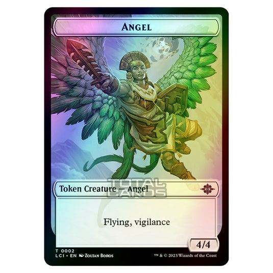 Magic The Gathering - The Lost Caverns of Ixalan - Tokens - Angel - 0002 (Foil)