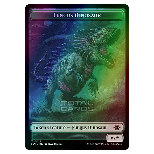 Magic The Gathering - The Lost Caverns of Ixalan - Tokens - Fungus Dinosaur - 0012 (Foil)