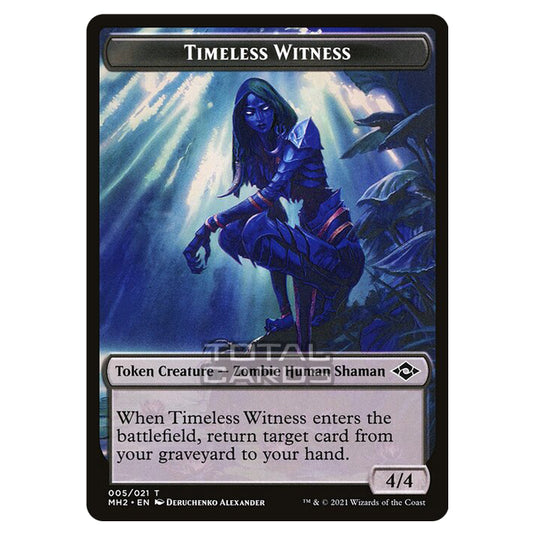 Magic The Gathering - Modern Horizons 2 - Tokens - Timeless Witness - 5/21