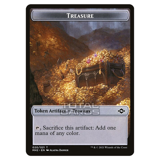 Magic The Gathering - Modern Horizons 2 - Tokens - Treasure - 20/21