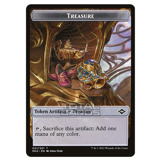 Magic The Gathering - Modern Horizons 2 - Tokens - Treasure - 21/21