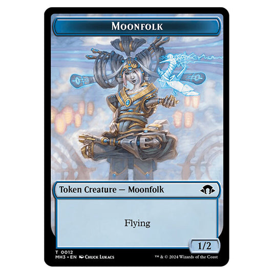 Magic The Gathering - Modern Horizons 3 Tokens - Moonfolk - 0012