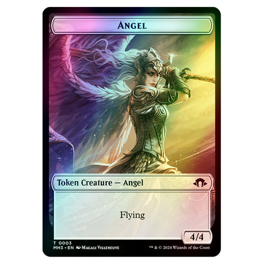 Magic The Gathering - Modern Horizons 3 Tokens - Angel - 0003 (Foil)
