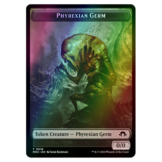 Magic The Gathering - Modern Horizons 3 Tokens - Phyrexian Germ - 0016 (Foil)